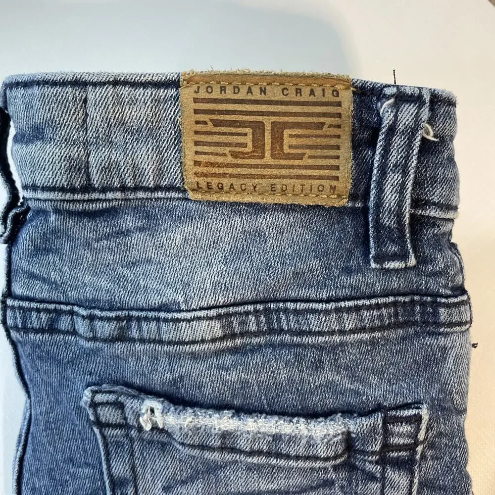 Boys Size 6 Clothing Lot 5 Pairs Jeans Pants Distressed Denim Jordan Craig